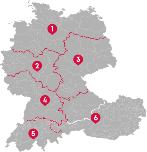 2212 kaart team On Road DACH zonder Frank Graefe