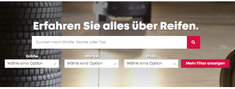 Heuver zoek en filteropties DE